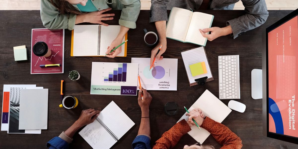 Team at Jigyasha Tech Pvt Ltd collaborating on innovative software projects